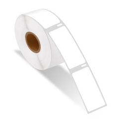 2Rolls 500 Labels Small Multipurpose for DYMO 30336 LabelWriter SE450 25mmx54mm