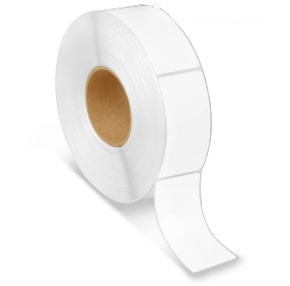 THERMAL TRANSFER LABELS, WHITE – 2″w x 4″h, NON-PERF, 1500/RL, Qty-1
