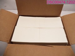 4″ x 6″ Thermal Transfer Freezer Perforated Fanfold Blank Labels 4000/Box