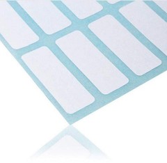 336 Packs Name Label Stickers White Rectangle Self Adhesive File Folders Labe…
