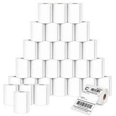 L LIKED 30 Rolls Shipping Labels 4×6 for Dymo Rollo