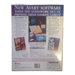 Avery 5660 Clear Laser Mailing Address Labels 1 x 2 5/6 1500 Labels Sealed USA