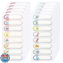480 Pcs Baby Bottle Labels for Daycare Essentials, Waterproof Name Labels
