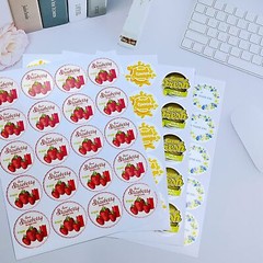 1.5″ Diameter Glossy White Round Labels Waterproof Printable Circle Labels Sh…