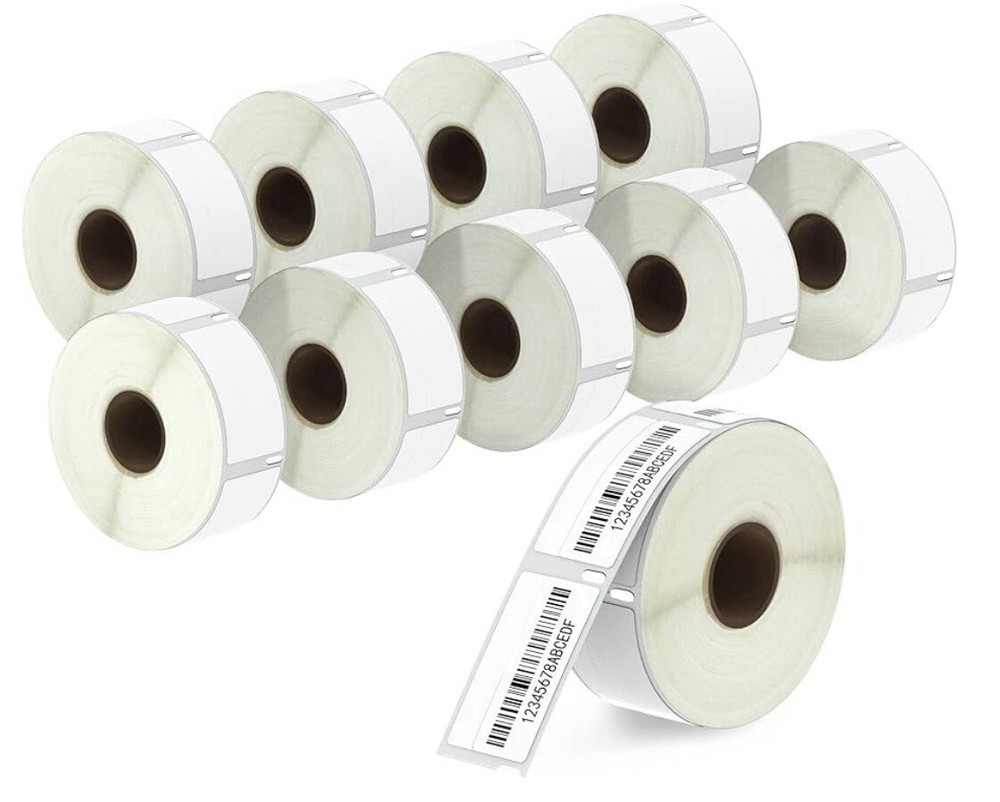 BETCKEY- Compatible Dymo30330 (3/4×2) Multipurpose Labels (10 Rolls/5000 Labels)