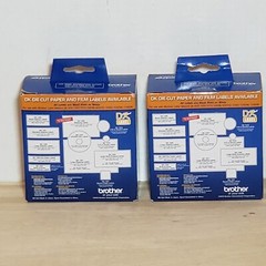Brother DK-1201 QL Label Printer Standard White Paper Address Labels 2-Pack New