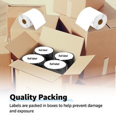 30PK 17mm*54mm DK-1204 Multi Purpose Thermal Paper Label Fit for Brother QL-800