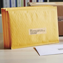 8ROLLS Frosted Address Label 1-1/8”x3-1/2” for Dymo 30254 LabelWriter 450 Duo