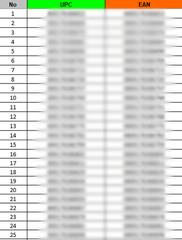 100 EAN UPC Codes for Amazon Certified GS1 Numbers Lifetime