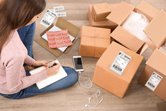 Half Sheet Shipping Labels, 8.5″ X 5.5″ Address Labels, Half Sheet Self Adhesive