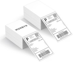 1000 4×6 Inch Direct Thermal Labels – Waterproof & Strong Adhesion for Shipping