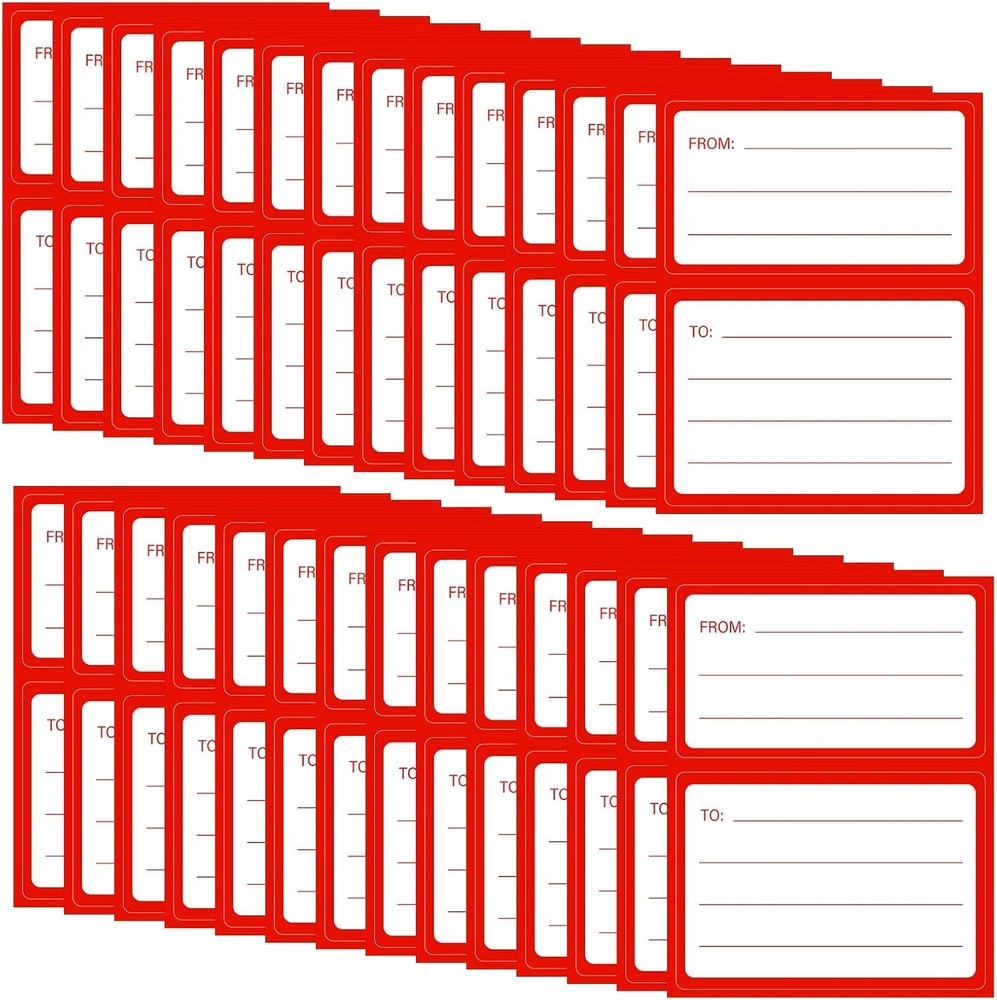 to from Return Address Mailing Labels 60 Pcs Blank Self Adhesive Mail Shipping L