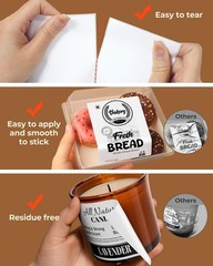 Reliable 4×3 Thermal Labels – 500 Sheets | Perforated & Waterproof for Shipping
