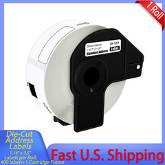 1 x DK1201 Die-Cut Address Labels (29 mm x 90 mm) for Brother QL-1060N QL-1100