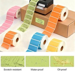 2″ x 1″ Direct Thermal Labels for UPC Barcodes, Address, Perforated & Compati…
