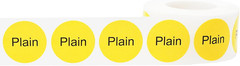 Plain Deli Labels 1 Inch 500 Total Stickers