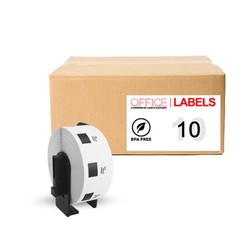 Replacement for Brother DK-1218 0.94in Diameter with 1 cartridge 10 rolls