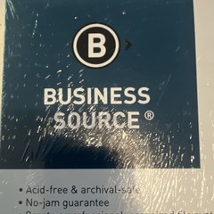 Business Source 26104 Identification File Folder Labels, Red, 1500 Count