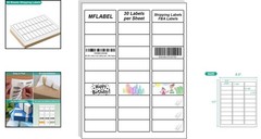 Easy-Peel 1″ x 2-5/8″ Mailing Labels – 1500 Pack for Laser and Inkjet Printers