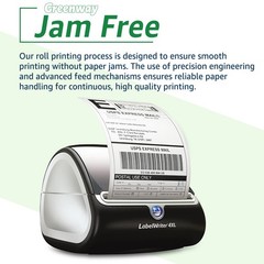 1Roll 30334 Barcode Label 2-1/4″ x 1-1/4″ 1000 Labels/Roll for DYMO LW 4XL 450
