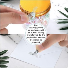 1000 Pieces Silver Security Tamper Evident Seals Stickers Void Original Genui…