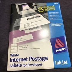 AVERY White INTERNET Postage LABELS For Envelopes PK 150 SETS E11-2