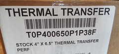 4″ x 6.5″ Shipping Labels – 1,000 – Thermal Transfer – White – 1 Roll 4 x 6 1/2″