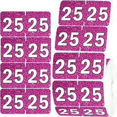 2025 Year Stickers Color Coding 3/4″ X 1 1/2″ File Folder 25 Year Label Coded