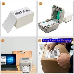 Shipping Label 4000 Pack for Direct Thermal Printer