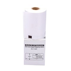 Non-OEM Fits BROTHER DK-1247 Labels 4.07″ x 6.4″, 4 Rolls of 180 Labels