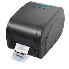 Hybsk 500pcs 1.5″ Roud Holographic Silver Thermal Labels Rainbow Direct Thermal