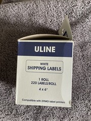 shipping labels 4×6 220 Labels Per Roll Uline S-17044