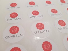 500 Labels (30mm) Logo – Brand – Custom – Printing Round Stickers – Personalised