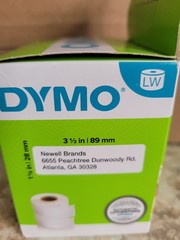 Dymo LabelWriter Printers 1 1/8″ x 3 1/2″ Address Label Roll White 2x 350 Labels