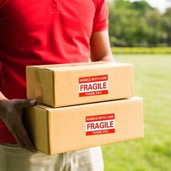 1000 Fragile Stickers 2×3 Fragile Labels Sticker Handle With Care Mailing Label~