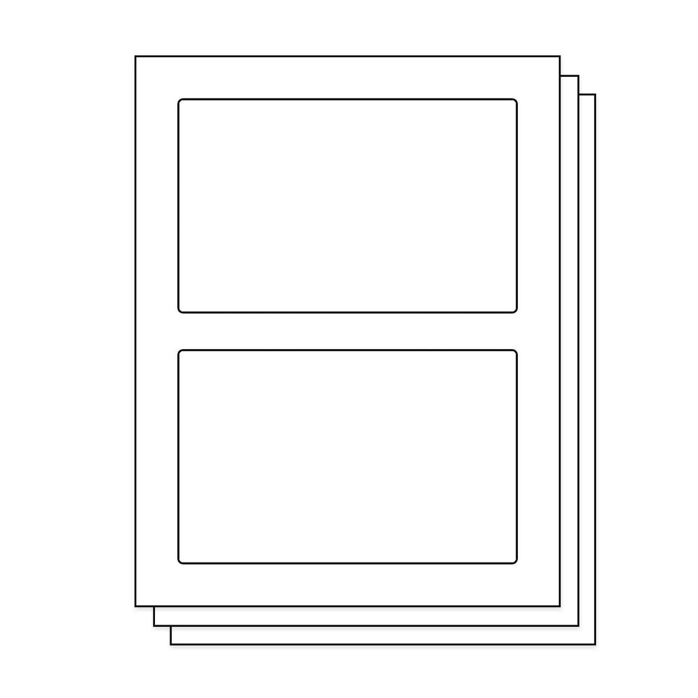 4-1/4 X 6-3/4 inch STAMPS.COM SDC-1200 Shipping Labels – 2 per sheet, 300 Lab…
