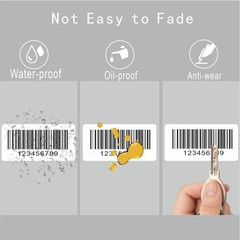 Versatile Self-Adhesive 2×1 Inch Thermal Labels – 2 Rolls for All Printing Needs
