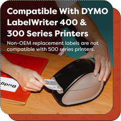 – Replacement for DYMO 30256 2 5/16″ X 4″ Direct Thermal