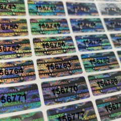 Warranty Void Sticker Tamper Proof Evident Label Hologram Security Serial Number