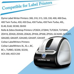 20Rolls Compatible DYMO 30336 Address Label 1″ x 2-1/8″ 500Labels/R LW 4XL 450