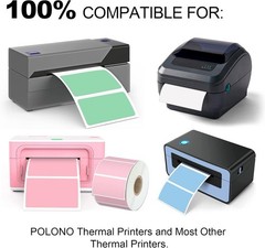 1000 White Direct Thermal Barcode Labels 2.25″ x 1.25″ for Efficient Printing