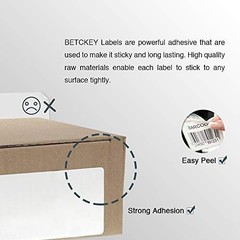 Barbell Style Jewelry Price Tag Labels for DYMO 30299 – 3000 Labels (2 Rolls)