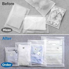 Wmiwulien Clothing Size Stickers Sheets, 4200 Pcs 1/2 Inch XS-XXXL