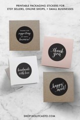 ROUND Custom Printed Sticker Labels – Personalised LOGO – ULTRA PREMIUM GLOSS