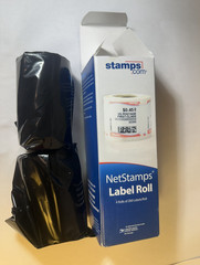 NOS Box of NetStamps Label Roll 4 Rolls of 200=800 Labels Postage Stamps.com