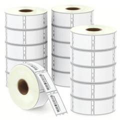 NEW 1 Roll DYMO 30347 Book Spine Labels 1″ x 1-1/2″ Wireless Printer 400 450 4XL