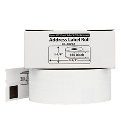 DYMO LW 30252-R REMOVABLE Address Labels for LabelWriter – 4 Rolls of 350 – FAST