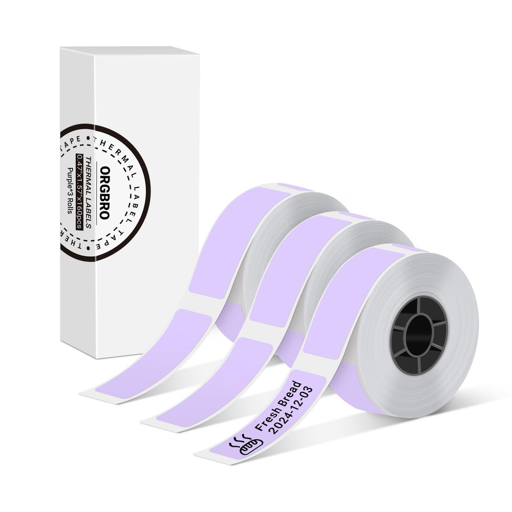 Label Maker Tape Compatible with D30 Label Printer/P21 Label Printer/ORGSTA S…