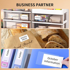 PUQU 30X50Mm Direct Thermal Sticker Labels, Self-Adhesive All-Purpose Label Make