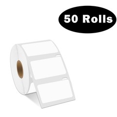 50 Rolls 1000 Multipurpose Direct Thermal Labels 30334 for DYMO LW 1-1/4″x2-1/4″